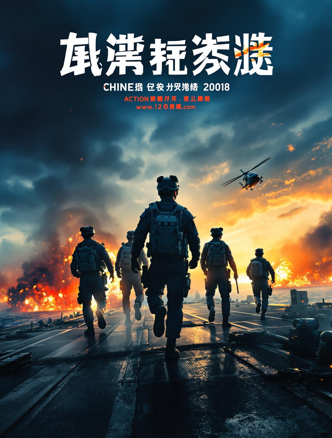 如意影院抢先上映-红海行动2:深海危机预告海报